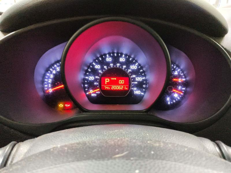 2015 Kia Soul VIN KNDJN2A22F7791410 COPART salvage auction — MECHANICAL, TN - CERTIFICATE OF TITLE, sold $225 on 2026-07-28 (photo 9)