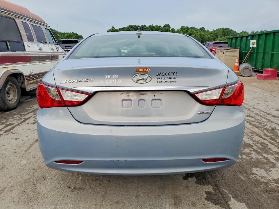 2011 Hyundai Sonata VIN 5NPEC4AC1BH021717 COPART salvage auction — FRONT END, Oh - Cert Of Title-Repossession, sold $425 on 2026-07-09 (photo 6)
