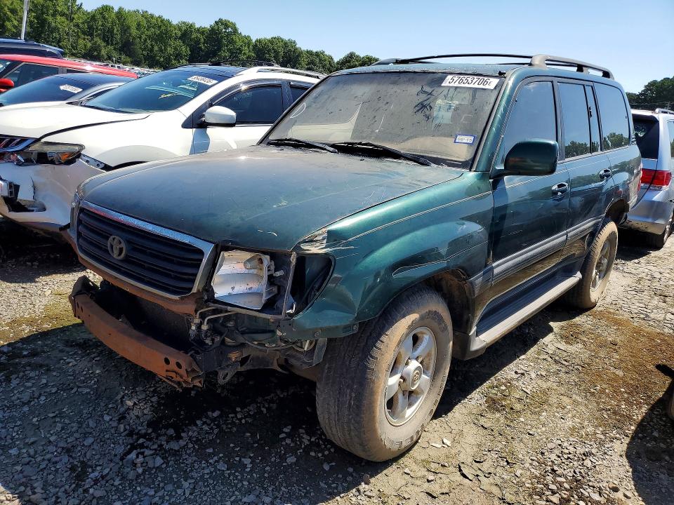 1999 Toyota Land cruiser VIN JT3HT05J7X0041381 COPART salvage auction — FRONT END, ID - SALVAGE CERTIFICATE OF TITLE, sold $1,750 on 2026-07-29 (photo 1)
