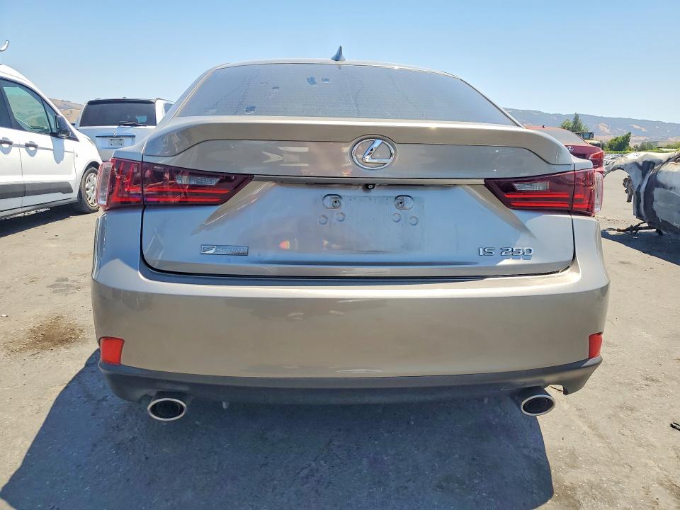 2015 Lexus Is VIN JTHBF1D26F5062179 COPART salvage auction — FRONT END, Ca - Salvage Certificate, sold $3,700 on 2026-07-14 (photo 6)