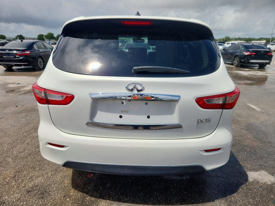 2013 Infiniti Jx35 VIN 5N1AL0MN3DC334816 COPART salvage auction — MINOR DENT/SCRATCHES, La - Permit To Sell (P), sold $625 on 2026-07-08 (photo 6)