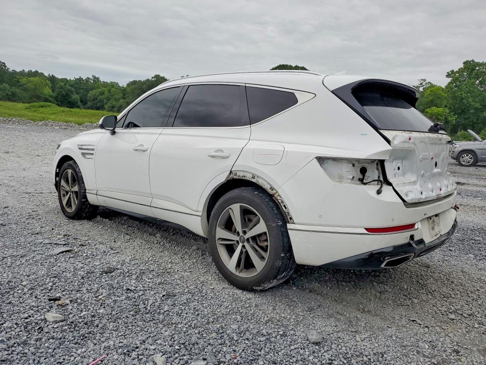 2021 Genesis Gv80 VIN KMUHB4SB2MU037761 COPART salvage auction — REAR END, Ga - Cert Of Title-Salvage, sold $6,300 on 2026-07-30 (photo 2)