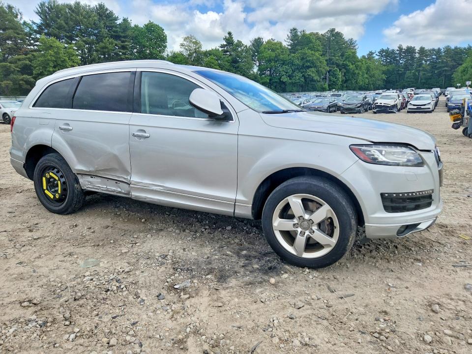 2014 Audi Q7 VIN WA1LGAFE8ED011243 COPART salvage auction — SIDE, Ma - Cert Of Title-Reconstrctd Coll, sold $1,300 on 2026-07-27 (photo 4)
