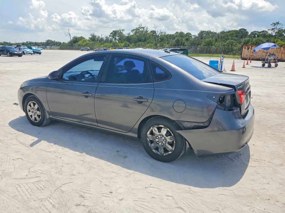 2008 Hyundai Elantra VIN KMHDU46D58U310796 COPART salvage auction — REAR END, FL - CERT OF TITLE SLVG REBUILDABLE, sold $450 on 2026-07-08 (photo 2)