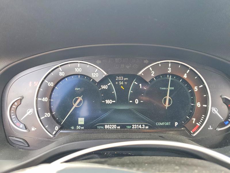 2018 BMW X3 VIN 5UXTR9C50JLD60451 COPART salvage auction — SIDE, Tx - Salvage Vehicle Title, sold $8,400 on 2026-07-13 (photo 9)