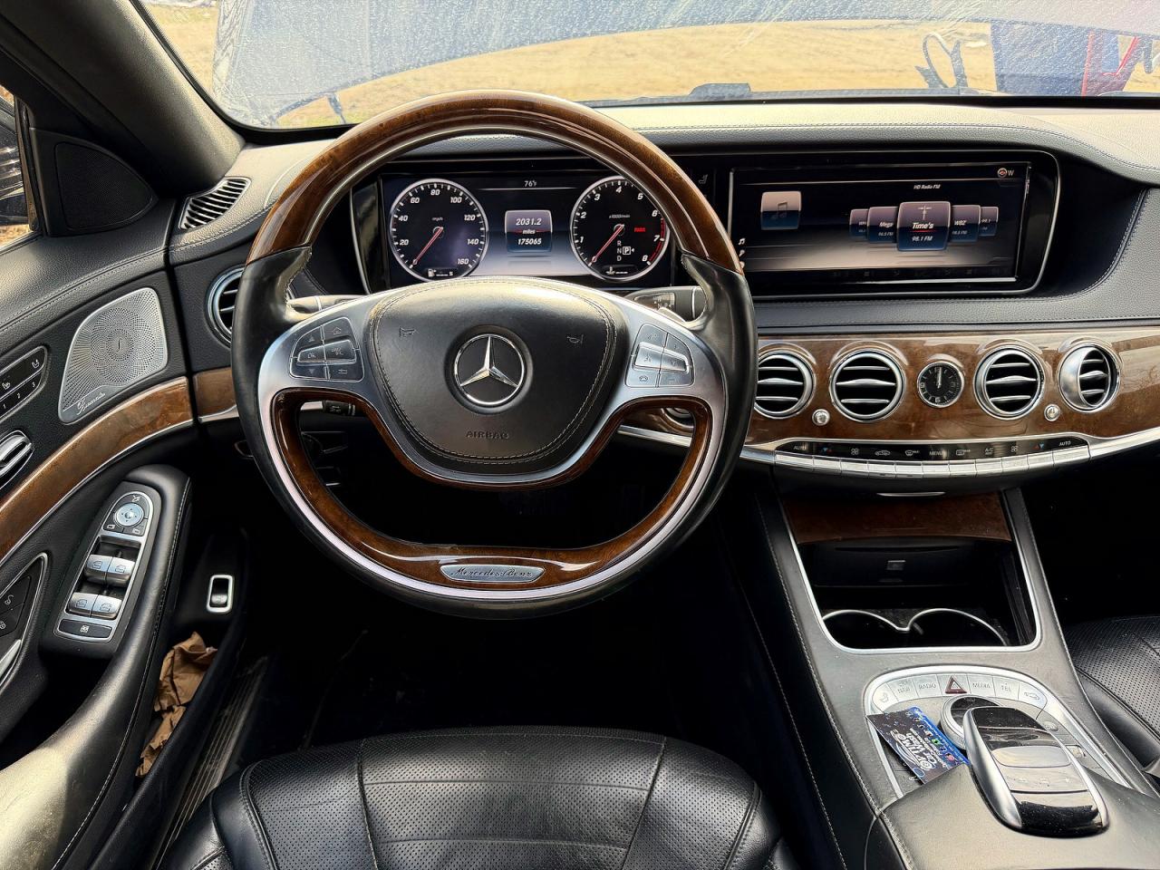 2015 Mercedes-Benz S-Class VIN WDDUG8FBXFA119655 COPART salvage auction — Minor Dent/Scratches, CT - CERTIFICATE OF TITLE (P), sold $9,700 on 2026-07-01 (photo 9)