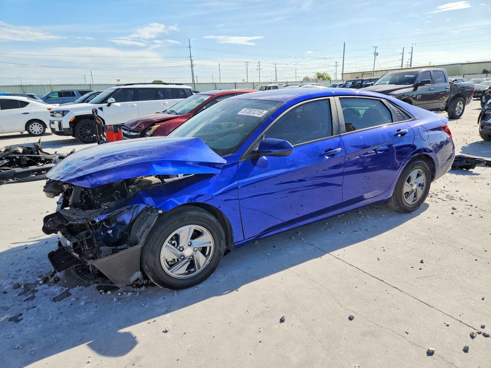 2024 Hyundai Elantra VIN KMHLL4DG2RU744543 COPART salvage auction — FRONT END, Tx - Salvage Vehicle Title, sold $3,050 on 2026-07-17 (photo 1)