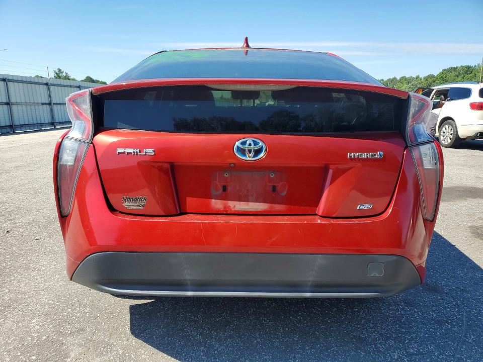 2017 Toyota Prius VIN JTDKARFU4H3536996 COPART salvage auction — FRONT END, Nc - Salvage Certificate Of Title, sold $275 on 2026-07-28 (photo 6)