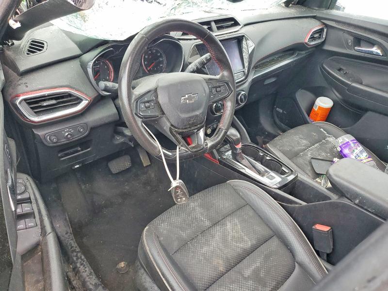2021 Chevrolet Trailblazer VIN KL79MUSL8MB002841 COPART salvage auction — ROLLOVER, In - Certificate Of Title, sold $4,700 on 2026-07-30 (photo 8)