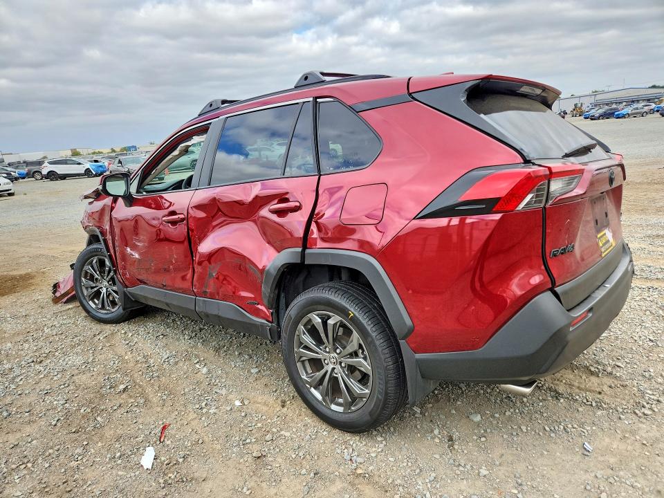 2025 Toyota Rav 4 VIN JTMB6RFV9SD168391 COPART salvage auction — FRONT END, Ca - Salvage Certificate, sold $7,200 on 2026-07-28 (photo 2)