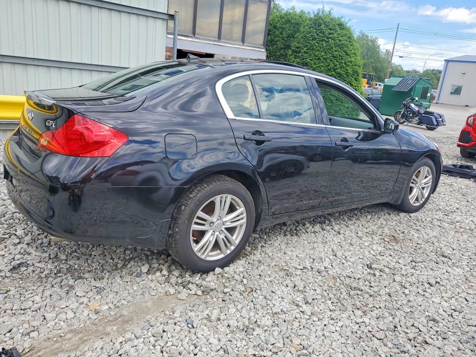 2013 Infiniti VIN JN1CV6AR5DM760943 COPART salvage auction — FRONT END, Ma - Cert Of Title-Reconstrctd Coll, sold $725 on 2026-07-08 (photo 3)