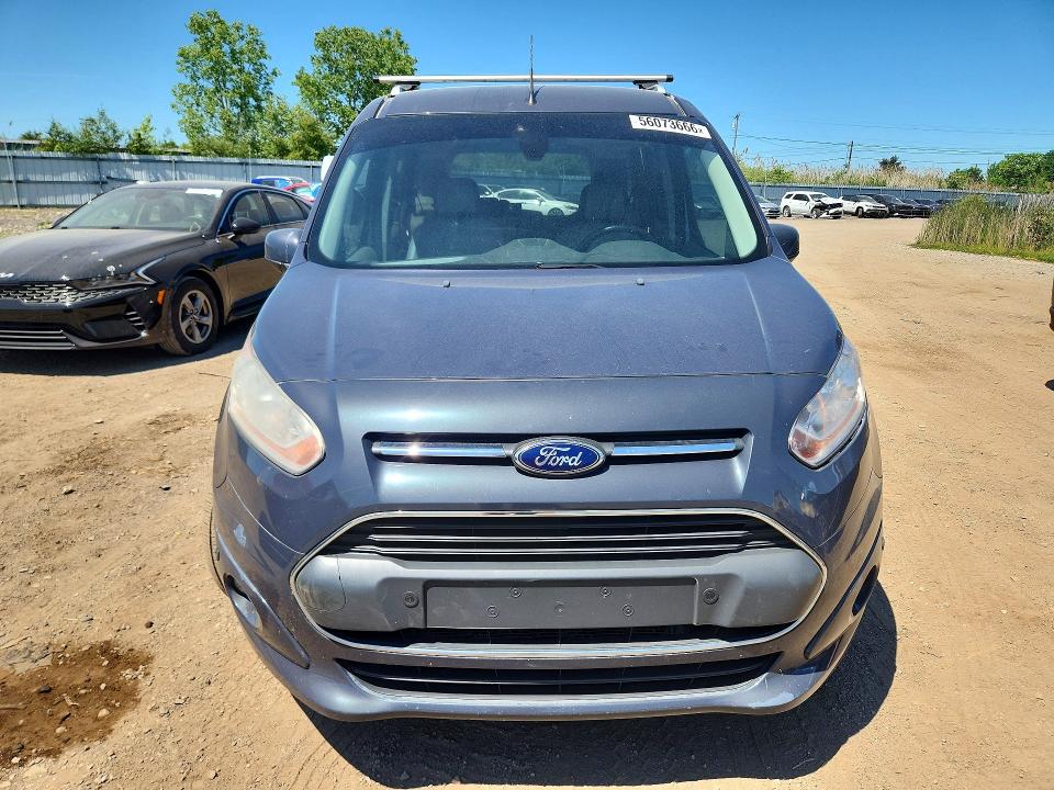 2014 Ford Transit connect VIN NM0GE9G76E1154377 COPART salvage auction — REAR END, Oh - Cert Of Title-Salvage, sold $1,750 on 2026-07-09 (photo 5)