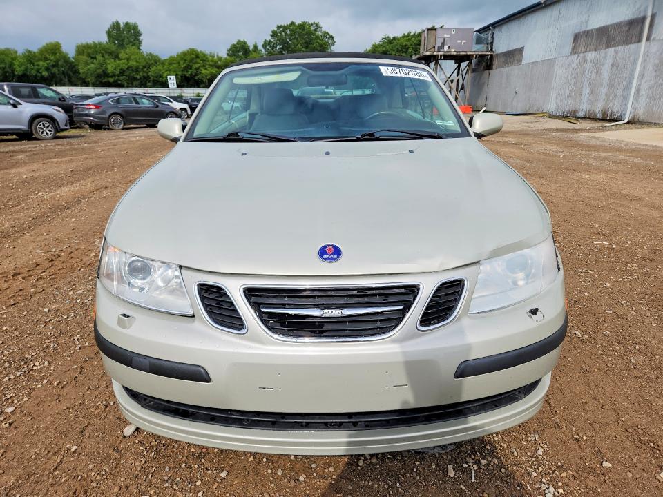 2006 Saab 9-3 VIN YS3FD79Y466004664 COPART salvage auction — FRONT END, MI - CERTIFICATE OF TITLE, sold $900 on 2026-07-15 (photo 5)