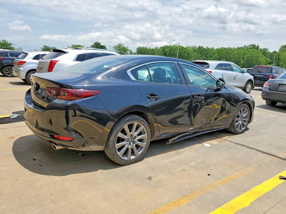 2025 Mazda 3 VIN 3MZBPACM6SM454579 COPART salvage auction — SIDE, Fl - Cert Of Title Slvg Rebuildable, sold $10,000 on 2026-07-30 (photo 3)