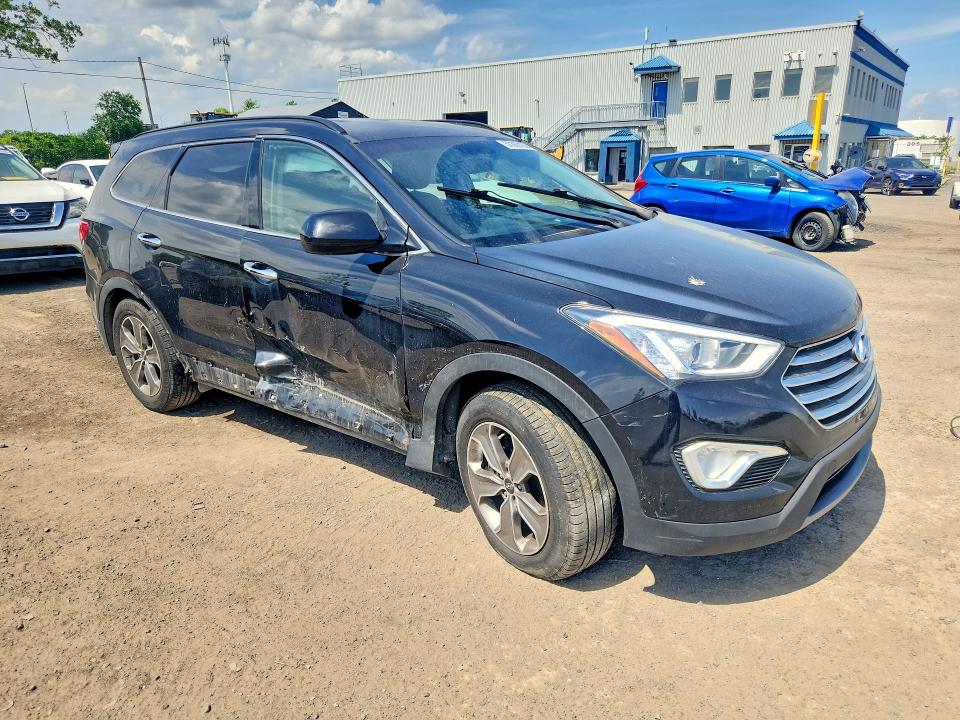 2014 Hyundai Santa fe VIN KM8SM4HF3EU042185 COPART salvage auction — SIDE, Qc - Gravement Accidente, sold $1,100 on 2026-07-28 (photo 4)
