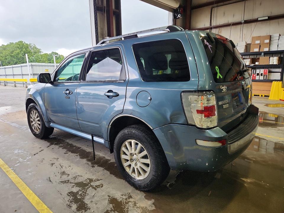 2011 Mercury Mariner VIN 4M2CN8HG8BKJ07457 COPART salvage auction — HAIL, Mo - Salvage Certificate Of Title, sold $100 on 2026-07-27 (photo 2)