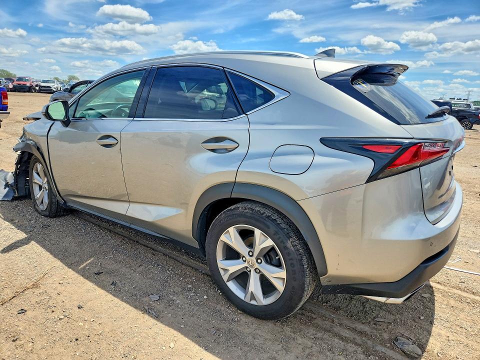 2017 Lexus Nx VIN JTJBARBZ6H2108254 COPART salvage auction — FRONT END, Il - Salvage Certificate, sold $2,400 on 2026-07-16 (photo 2)