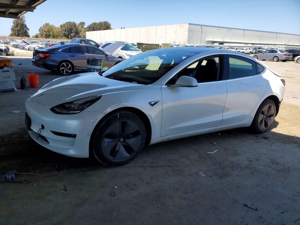 2020 Tesla Model 3 VIN 5YJ3E1EA2LF632803 — COPART salvage auction photo