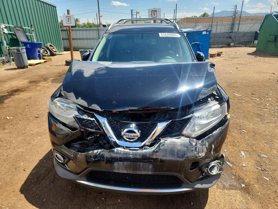 2015 Nissan VIN 5N1AT2MV7FC806272 COPART salvage auction — FRONT END, Co - Salvage Title, sold $500 on 2026-07-22 (photo 5)