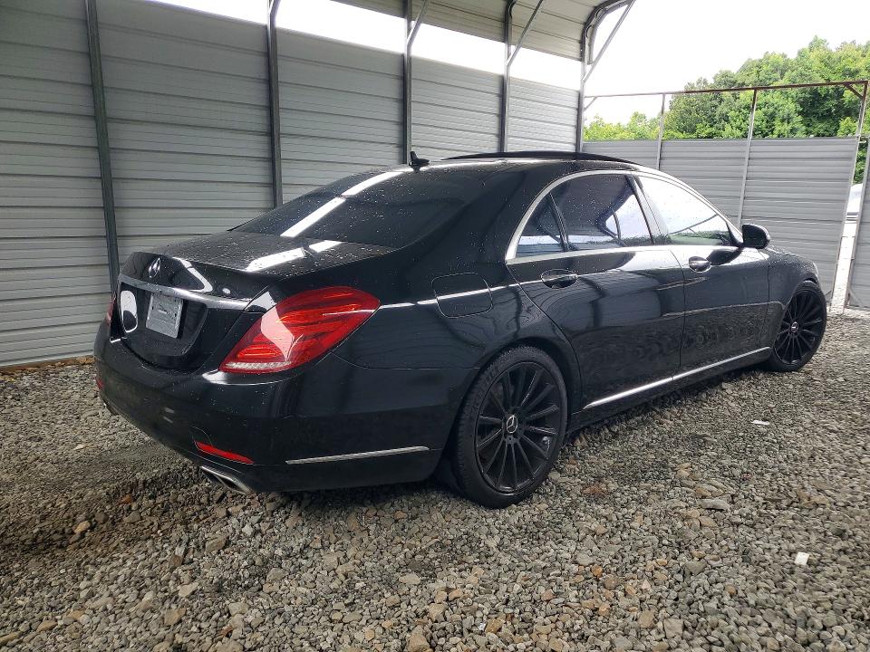 2015 Mercedes-benz S class VIN WDDUG8CB2FA148099 COPART salvage auction — MINOR DENT/SCRATCHES, NC - CERTIFICATE OF TITLE, sold $3,050 on 2026-07-14 (photo 3)