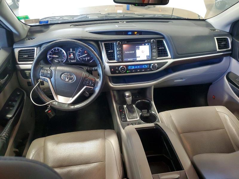 2014 Toyota Highlander VIN 5TDDKRFH1ES033946 COPART salvage auction — FRONT END, Mn - Cert Of Title-Salvage, sold $5,100 on 2026-07-28 (photo 8)