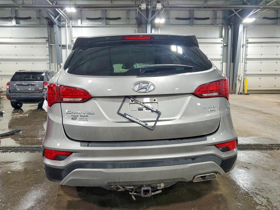 2018 Hyundai Santa fe VIN 5XYZUDLB8JG536996 COPART salvage auction — FRONT END, Mn - Cert Of Title-Salvage, sold $225 on 2026-07-28 (photo 6)