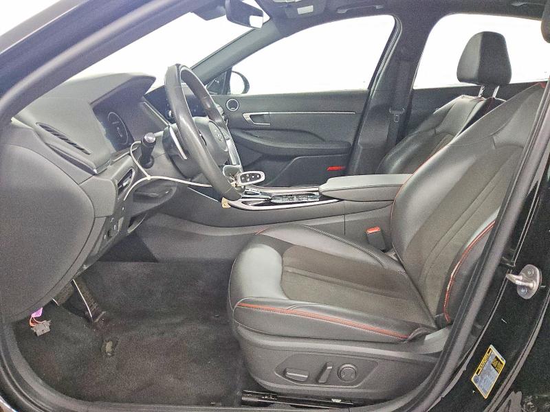 2023 Hyundai Sonata VIN KMHL44J29PA292983 COPART salvage auction — FRONT END, Ca - Certificate Of Title, sold $7,500 on 2026-07-06 (photo 7)