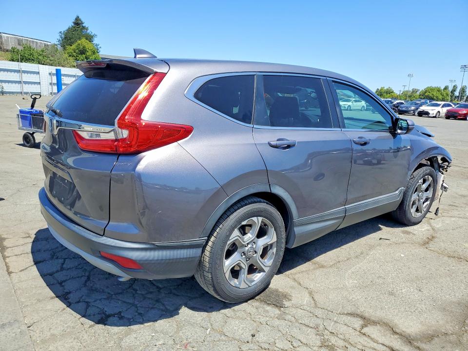 2018 Honda Cr-v VIN 7FARW1H80JE029821 COPART salvage auction — FRONT END, Ca - Salvage Certificate, sold $3,600 on 2026-07-17 (photo 3)
