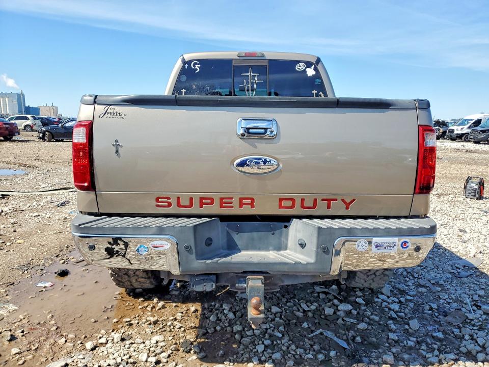 2012 Ford F250 VIN 1FT7W2BT3CEA92485 COPART salvage auction — VANDALISM, Il - Salvage Certificate, sold $11,500 on 2026-08-28 (photo 6)