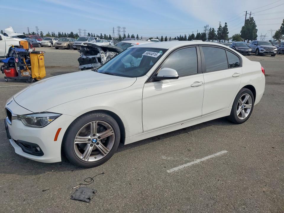 2018 BMW 3er VIN WBA8A9C5XJAD27917 COPART salvage auction — FRONT END, Salvage Title, sold $2,150 on 2026-07-28 (photo 1)