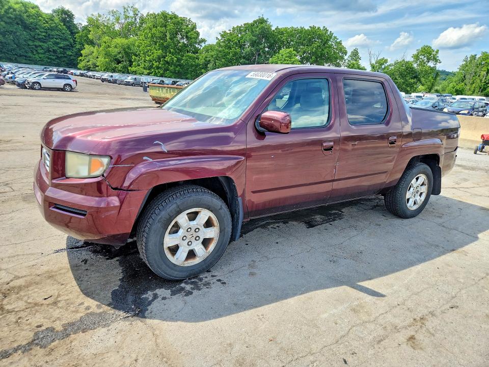 2008 Honda Ridgeline VIN 2HJYK16448H508701 COPART salvage auction — FRONT END, NY - CERTIFICATE OF TITLE, sold $425 on 2026-07-02 (photo 1)
