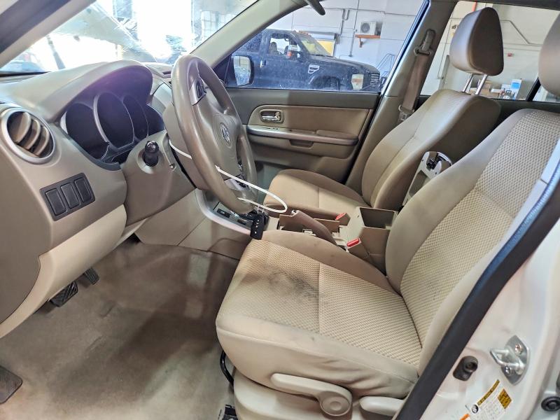 2012 Suzuki Grand vitara VIN JS3TD0D29C4101226 COPART salvage auction — FRONT END, Co - Salvage Title, sold $1,250 on 2026-07-08 (photo 7)
