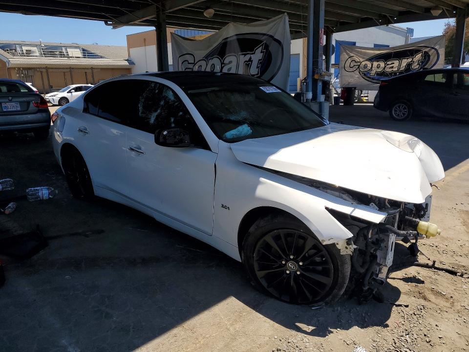 2019 Infiniti VIN JN1EV7AP2KM515902 COPART salvage auction — VANDALISM, Ca - Dis/Dlr/Exp Only Clean Title, sold $625 on 2026-07-21 (photo 4)