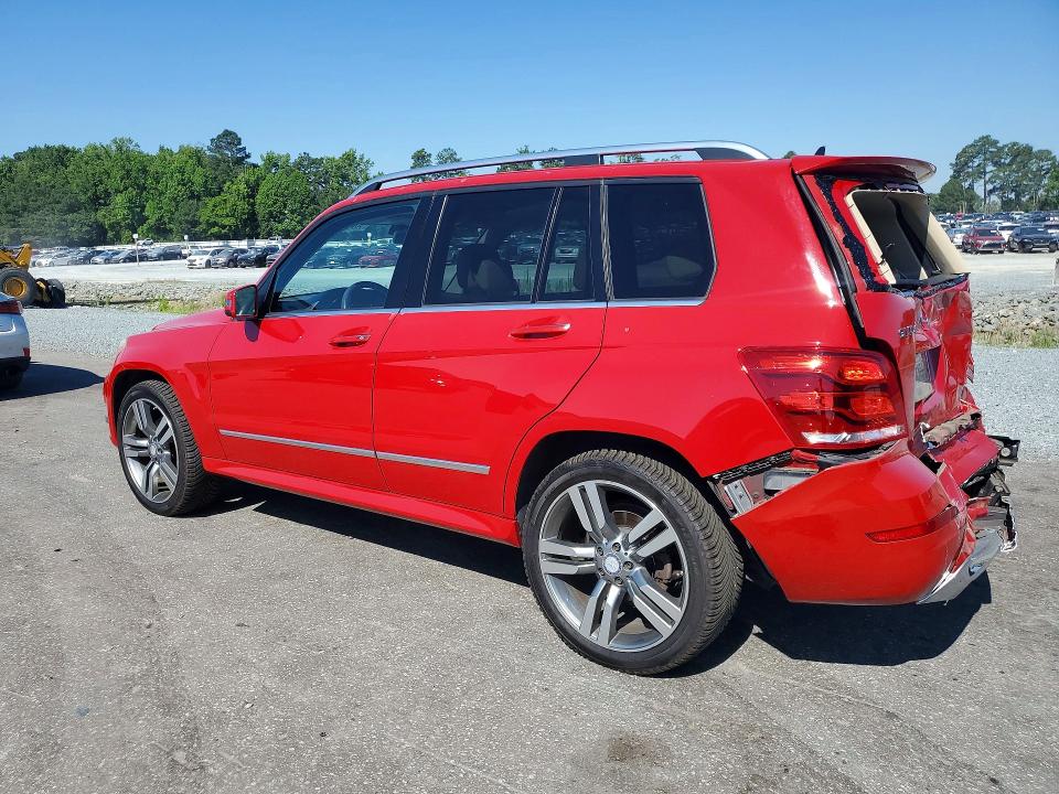2014 Mercedes-benz Glk-klasse VIN WDCGG5HB4EG326891 COPART salvage auction — REAR END, NC - SALVAGE CERTIFICATE OF TITLE, sold $500 on 2026-07-30 (photo 2)