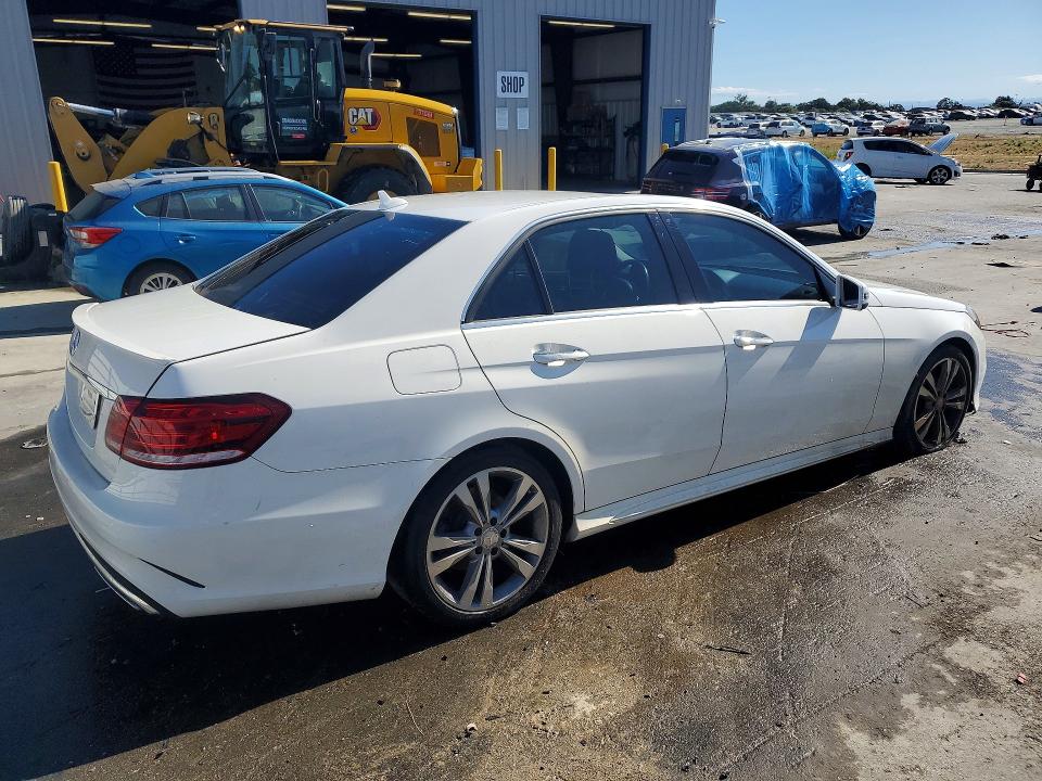 2014 Mercedes-benz E-class VIN WDDHF5KB3EA892121 COPART salvage auction — VANDALISM, Ca - Certificate Of Title, sold $3,900 on 2026-07-30 (photo 3)