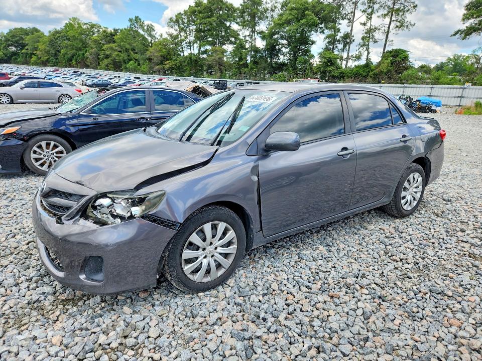 2012 Toyota Corolla VIN 5YFBU4EE7CP053958 COPART salvage auction — FRONT END, Ga - Cert Of Title-Salvage, sold $2,150 on 2026-07-30 (photo 1)