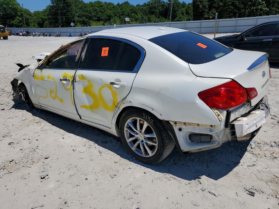 2009 Infiniti G VIN JNKCV61F99M362787 COPART salvage auction — ROLLOVER, Ga - Cert Of Title-Salvage, sold $250 on 2026-07-29 (photo 2)