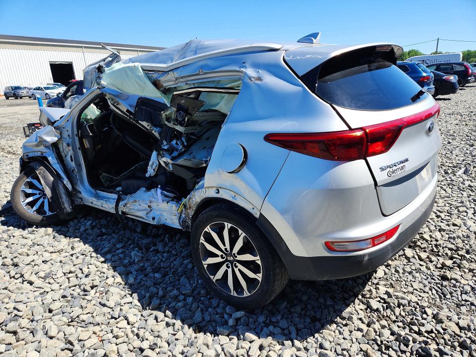 2018 Kia Sportage VIN KNDPNCACXJ7486528 COPART salvage auction — ALL OVER, Nj - Cert Of Title-Salvage, sold $1,550 on 2026-07-13 (photo 2)