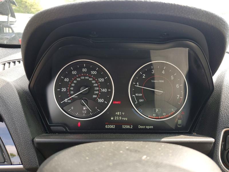 2017 BMW 2er VIN WBA2H9C36HV642553 COPART salvage auction — FRONT END, Md - Cert Of Salvage > 75% Damage, sold $4,300 on 2026-07-14 (photo 9)