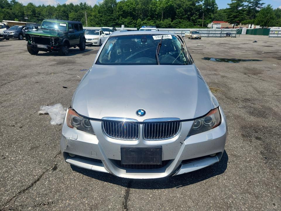 2007 BMW 3 series VIN WBAVD53587A006094 COPART salvage auction — ROLLOVER, Co - Bill Of Sale-Parts Only, sold $400 on 2026-07-28 (photo 9)