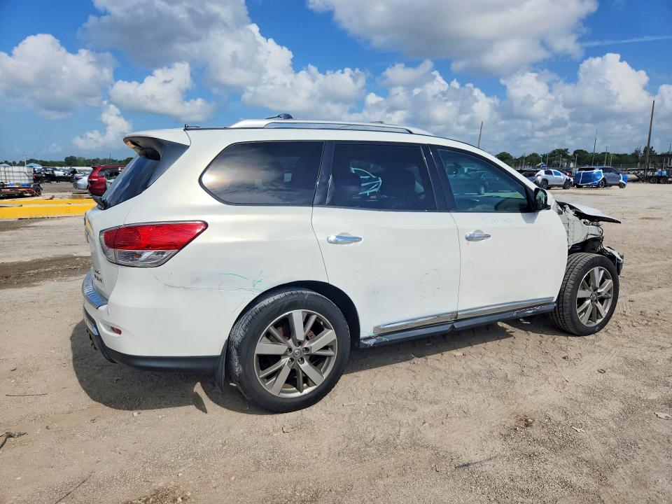 2014 Nissan VIN 5N1AR2MM5EC669319 COPART salvage auction — FRONT END, Fl - Cert Of Title Slvg Rebuildable, sold $1,550 on 2026-07-02 (photo 3)