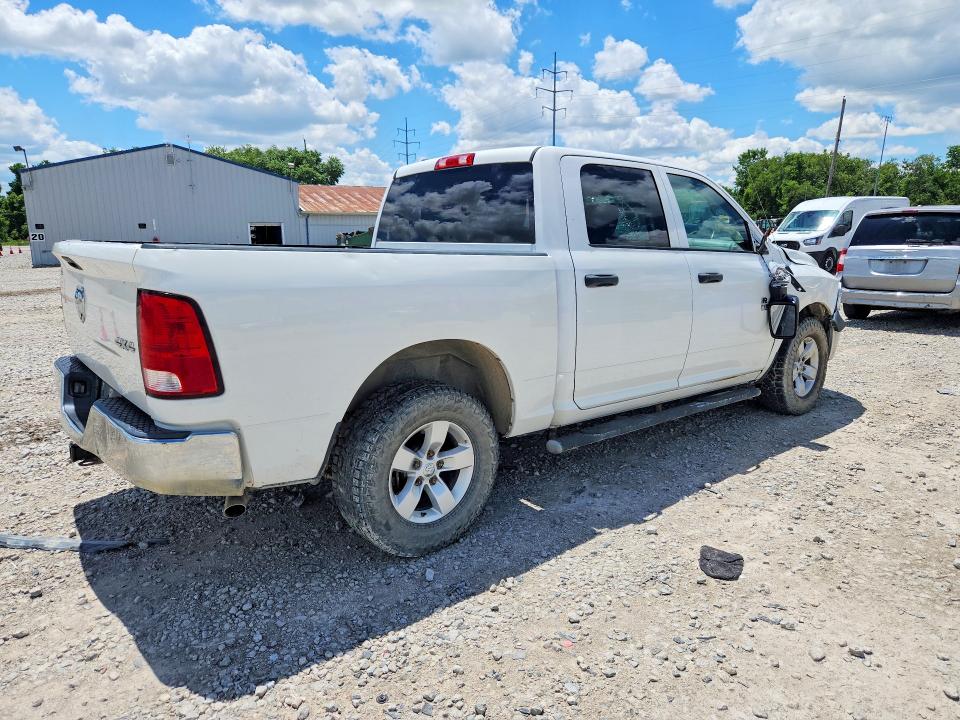 2018 Ram VIN 1C6RR7KT0JS295756 COPART salvage auction — FRONT END, Oh - Certificate Of Title, sold $5,900 on 2026-07-09 (photo 3)