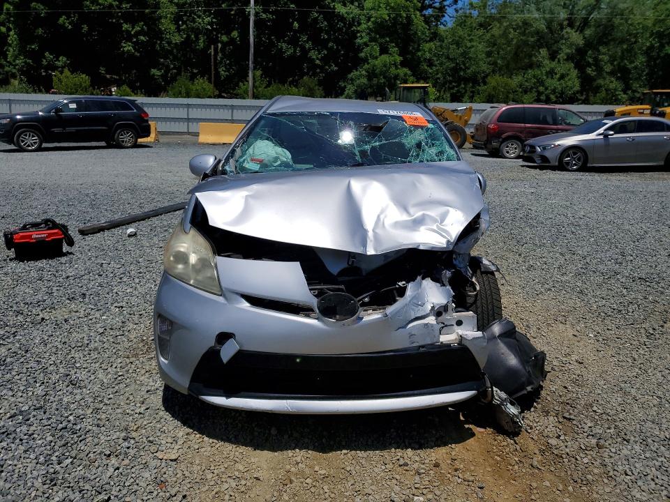2012 Toyota Prius VIN JTDKN3DUXC0336221 COPART salvage auction — FRONT END, Nc - Salvage Certificate Of Title, sold $375 on 2026-07-16 (photo 5)