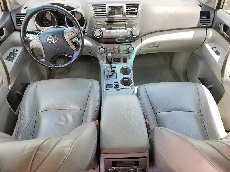 2010 Toyota Highlander VIN 5TDKK3EH1AS015821 COPART salvage auction — REAR END, Tx - Salvage Vehicle Title, sold $2,200 on 2026-07-02 (photo 8)