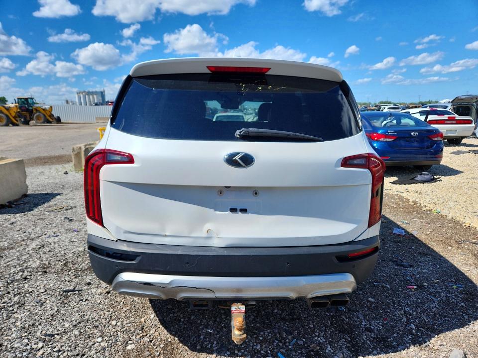 2020 Kia Telluride VIN 5XYP5DHC6LG086032 COPART salvage auction — FRONT END, Mi - Certificate Of Title, sold $6,400 on 2026-07-29 (photo 6)