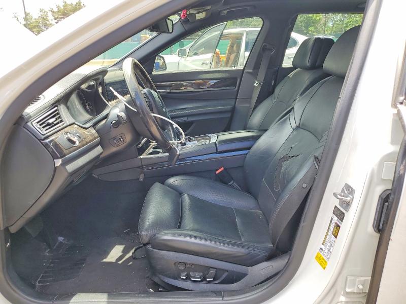 2012 BMW 7er VIN WBAKB8C50CC962615 COPART salvage auction — FRONT END, Co - Cert Of Title W/Lemon Law Hist, sold $500 on 2026-07-23 (photo 7)