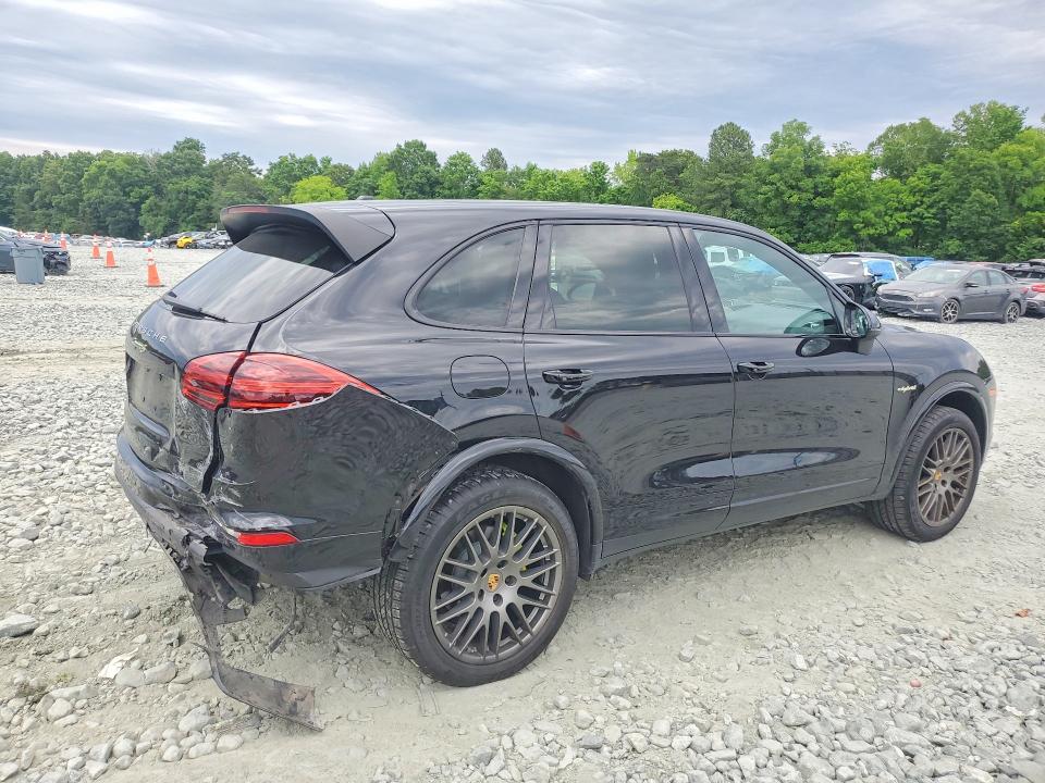 2018 Porsche Cayenne VIN WP1AE2A23JLA72553 COPART salvage auction — REAR END, Nc - Salvage Certificate Of Title, sold $2,050 on 2026-07-29 (photo 3)