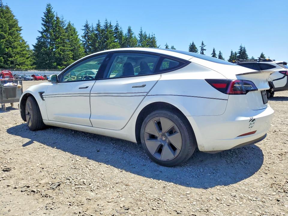 2023 Tesla Model 3 VIN 5YJ3E1EA5PF519045 COPART salvage auction — FRONT END, Wa - Vehicle Cert Of Ownership-Titl, sold $14,700 on 2026-07-24 (photo 2)
