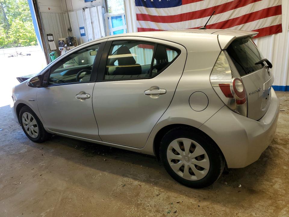 2012 Toyota Prius VIN JTDKDTB31C1519868 COPART salvage auction — FRONT END, Me - Cert Of Title-Salvage Collisio, sold $900 on 2026-07-02 (photo 2)