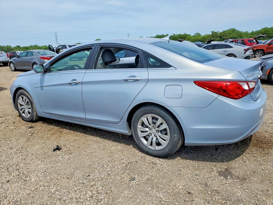 2011 Hyundai Sonata VIN 5NPEB4AC9BH224289 COPART salvage auction — VANDALISM, Il - Salvage Certificate, sold $350 on 2026-07-31 (photo 2)